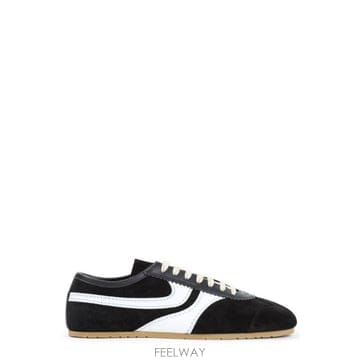 Dries Van Noten 레트로 패널 로우탑 스니커즈 2620217000133 998BLACKWHITE 