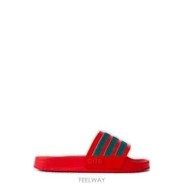 Adidas Adidas X Arte Antwerp Adilette �����̵� KI8336 ROUGE TP980142605Adidas X Arte Antwerp Adilette �����̵� KI8336 ROUGE T
