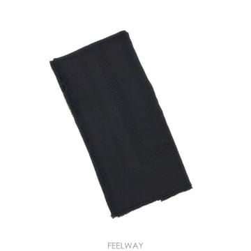Elisabetta Franchi 로고 프린지 스카프 MT01F66E2 110 TP979612115