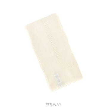 Elisabetta Franchi 프린지 로고 스카프 MT01F66E2 360 TP980176313