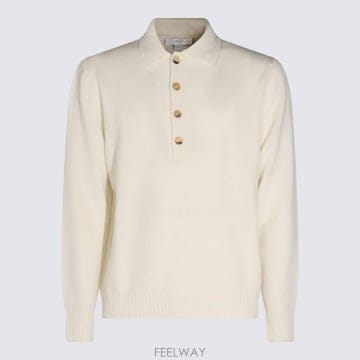 단추가 작은 니트 폴로 셔츠 UXD154 F1B02C2720 TP980157660