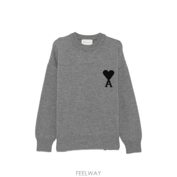 Ami 26FW �ƹ� �� ��Ʈ �� ũ��� ������ UKS838 018 A273 GREY26FW �ƹ� �� ��Ʈ �� ũ��� ������ UKS838 018 A273 GRE