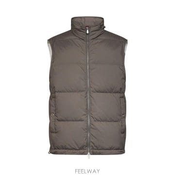 Brunello Cucinelli 패딩 집업 베스트 MV4081611 CDX44 TP980121936