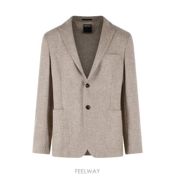 제냐 싱글 브레스트 패치 포켓 블레이저 450011A41D7SG0 422 TP980121466