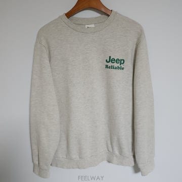 865 지프 JEEP 남성 맨투맨