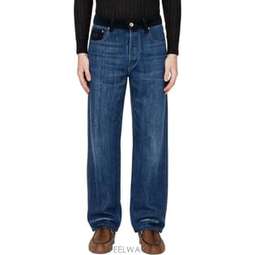 26 FW 웨일즈 보너 블루 스튜디오 데님 진 262752M186000