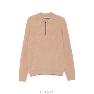 26 FW Canali 쿼터 지퍼 니트 스웨터 MK02547C1237 TP457896518