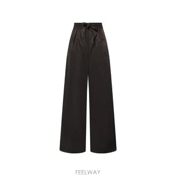 26 FW PINKO 밴딩 드로스트링 웨이스트 팬츠 107184A2Y0 TP457734884