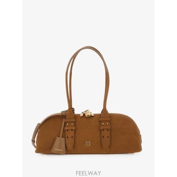 26 FW PINKO 이스케이프 라지 스웨이드 토트 백 106169A2JH TP460088837
