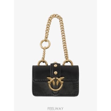 26 FW PINKO 러브 원 나노 레더 백 107660A0F1 TP460049586