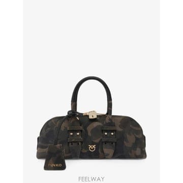26 FW PINKO 카무플라주 프린트 레더 토트 백 105334A3LR TP460088760