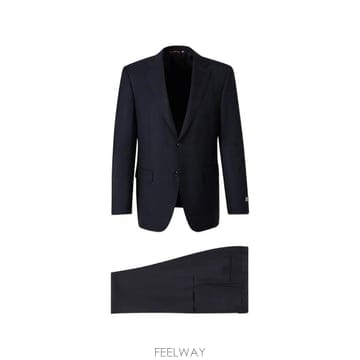 26 FW Canali 노치드 라펠 싱글 브레스티드 수트 E1228020BX05795 TP456507933