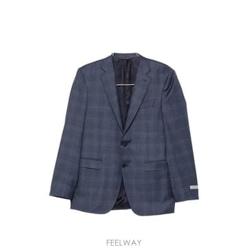 26 FW Canali 체크 패턴 울 수트 BF0436519220 TP454193607