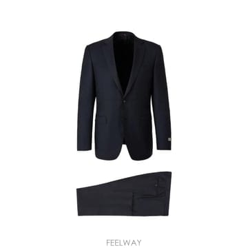 26 FW Canali 체크 패턴 싱글 브레스티드 수트 1922020BF00069 TP456506738