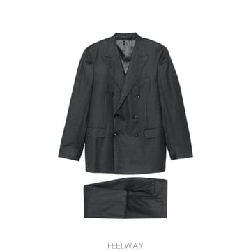 26 FW Canali 피크드 라펠 더블 브레스티드 수트 12486BF00267 TP460048287