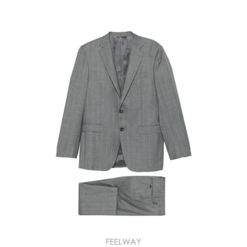 26 FW Canali 핀스트라이프 싱글 브레스티드 수트 19220BF00265 TP460048276