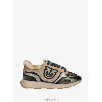 26 FW PINKO 러브 버드 애니멀 프린트 스니커즈 SS0231P180 TP457934007