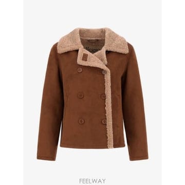 26 FW 에르노 시어링 이펙트 더블 브레스티드 코트 GC000604D12754 TP460086422