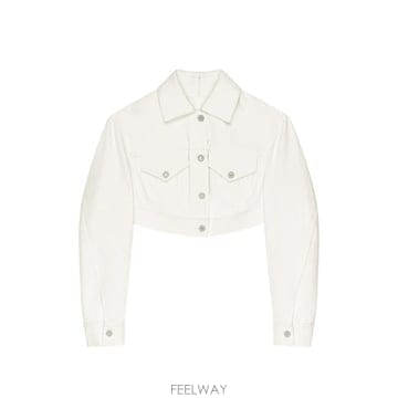 26 FW 지방시 오픈 백 코튼 크롭 재킷 BW00US516T TP459060544