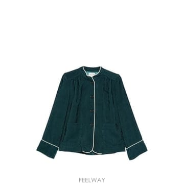 26 FW Forte Forte 파이프 트리밍 코듀로이 재킷 15038MYJACKET TP456030521