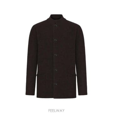 26 FW Roberto Collina 스탠드 칼라 버튼 업 재킷 263MYB14011 TP460085404