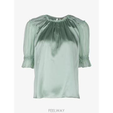 26 FW 울라 존슨 알리나 블라우스 PF260230 TP456733920