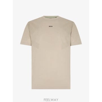 26 FW 보스 로고 디테일 티셔츠 50554404 TP458255784