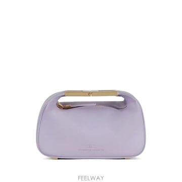 26 FW Elisabetta Franchi 로고 하드웨어 미니 백 BS07A62E2 TP459455686