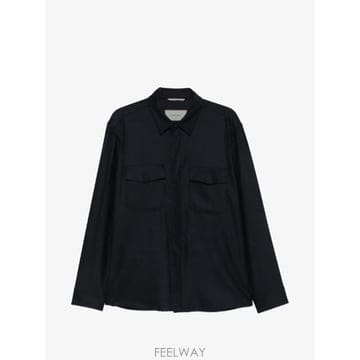 26 FW Canali 버튼 업 셔츠 재킷 31021WAN04763 TP460084289