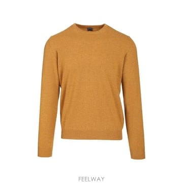 26 FW Fedeli 파인 니트 크루 넥 스웨터 MU007001 TP456120458