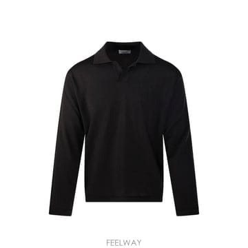 26 FW Roberto Collina 폴로 칼라 긴소매 스웨터 263MYB01204 TP460044444