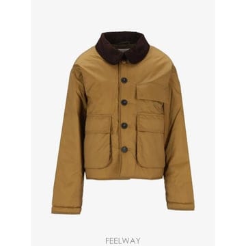 26 FW Forte Forte 코듀로이 칼라 크롭 재킷 15310 TP460042861