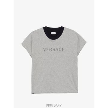 Versace 26 FW ������ü �ΰ� ����Ʈ �������� Ƽ���� 10260911A18732 TP45647907826 FW ������ü �ΰ� ����Ʈ �������� Ƽ���� 10260911A18