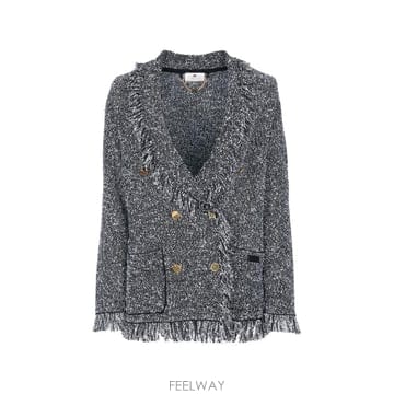 Elisabetta Franchi 26 FW Elisabetta Franchi ������ Ʈ���� ���� �극��Ƽ�� ��Ŷ MK37R67E2 TP46026 FW Elisabetta Franchi ������ Ʈ���� ���� �극��Ƽ��