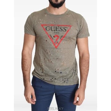 | Other Brand | 26 FW GUESS USA ��Ʈ������ �ΰ� ����Ʈ Ƽ���� TSH5083 TP45907514926 FW GUESS USA ��Ʈ������ �ΰ� ����Ʈ Ƽ���� TSH508
