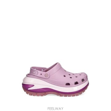 26 FW 크록스 Classic Mega Crush perforated platform clogs 20798