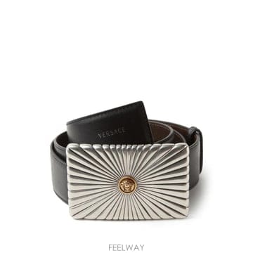 Versace 26 FW ������ü ���� ��Ʈ 4cm 1024414DVTP1 TP45746309626 FW ������ü ���� ��Ʈ 4cm 1024414DVTP1 TP457463096