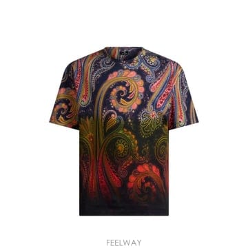 ETRO 26 FW ��Ʈ�� ���׶� ������ ��Ƽ�� ��ư ���� Ƽ���� MRMA0004AK13Z TP45547884926 FW ��Ʈ�� ���׶� ������ ��Ƽ�� ��ư ���� Ƽ����