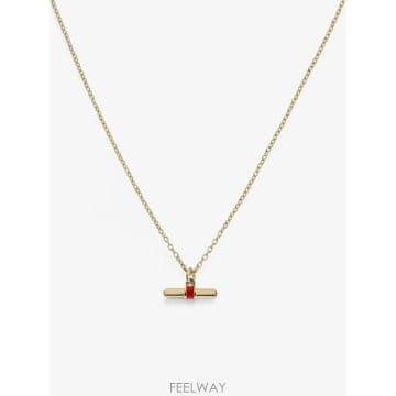 | Other Brand | 26 FW AUREE JEWELLERY �Ϲٳ� T�� ��ũ���� HAVANAREDGOLDTBARNECKLACE26 FW AUREE JEWELLERY �Ϲٳ� T�� ��ũ���� HAVANAREDGOL