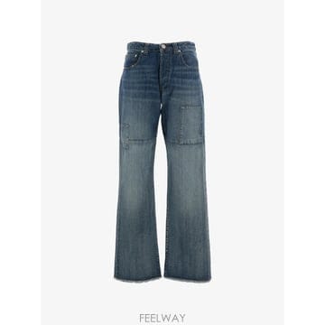 Wales Bonner 26 FW ������ ���� panelled jeans WS26DE01CO06502 TP45492671326 FW ������ ���� panelled jeans WS26DE01CO06502 TP454