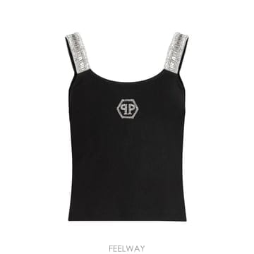 Philipp Plein 26 FW �ʸ��÷��� ��Ʈ�� ����� ���� ��ũ ž PAFCWTK3878PJY002N TP45446761026 FW �ʸ��÷��� ��Ʈ�� ����� ���� ��ũ ž PAFCWTK3