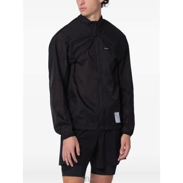 SATISFY 26 FW ��Ƽ������ Rippy Modular ripstop zip up windbreaker 11144NY26 FW ��Ƽ������ Rippy Modular ripstop zip up windbrea