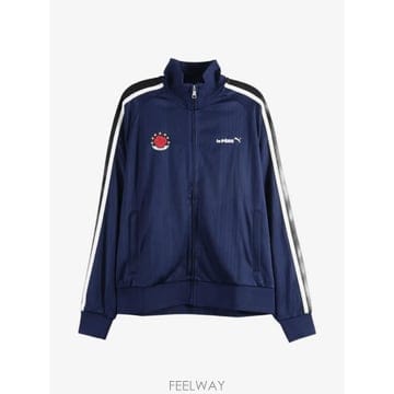 Puma 26 FW ǻ�� x le PERE logo embroidered side stripe jacket 6391926 FW ǻ�� x le PERE logo embroidered side stripe jack