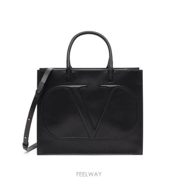 26 FW 발렌티노 가라바니 브이로고 워크 카프스킨 쇼핑 백 WB0H22ZLB TP454752558