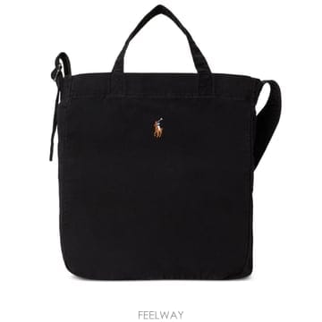26 FW 폴로 랄프로렌 포니 디테일 캔버스 쇼퍼 토트 백 405967606003 TP454204611