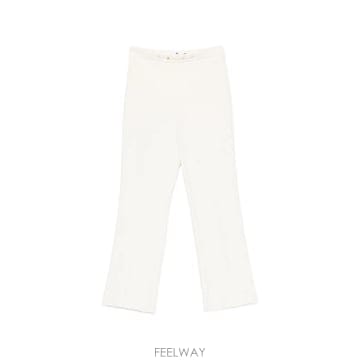 26 FW Elisabetta Franchi 로고 장식 크롭 팬츠 PA19866E2 TP455878594