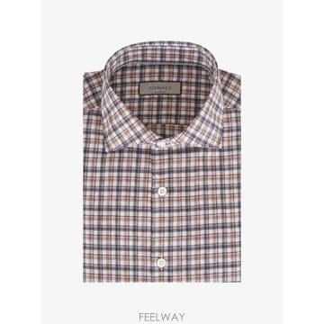 26 FW Canali 체크 패턴 셔츠 GL03853501CSL7065S TP457603477