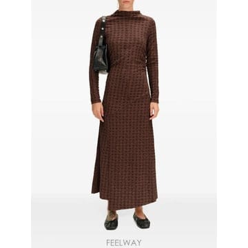 | Other Brand | 26 FW BIMBA Y LOLA  ���ݸ� �ؽ�ó �ָ� �巹�� 262BR905110640 TP4600895826 FW BIMBA Y LOLA  ���ݸ� �ؽ�ó �ָ� �巹�� 262BR905