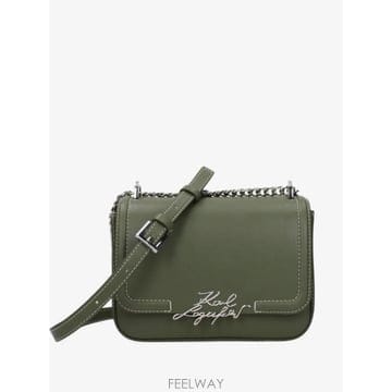 Karl Lagerfeld 26 FW Į�����Ʈ logo plaque topstitched ũ�ν��� ASW300391LB TP4600726 FW Į�����Ʈ logo plaque topstitched ũ�ν��� ASW3
