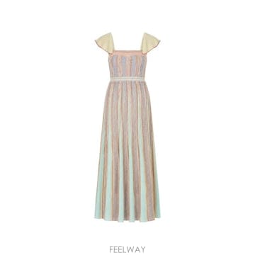 26 FW Forte Forte 플리츠 맥시 드레스 14940MYDRESSLUCENTE TP456451736